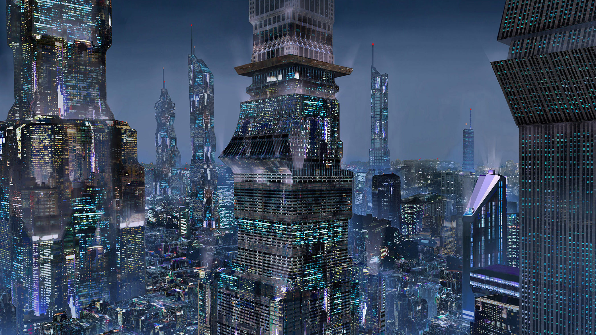 Sci-Fi Night City 01