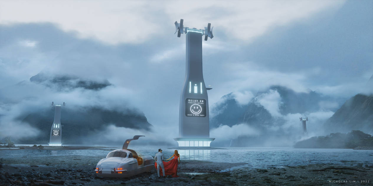 Relay Tower Array by Magnum117 on DeviantArt