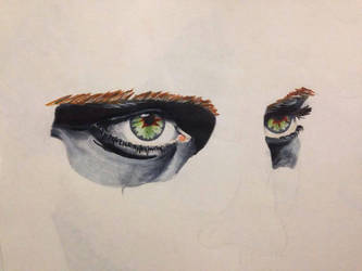 Rick Genest's Eyes