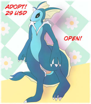 Renamon Vaporeon Fusion adopt