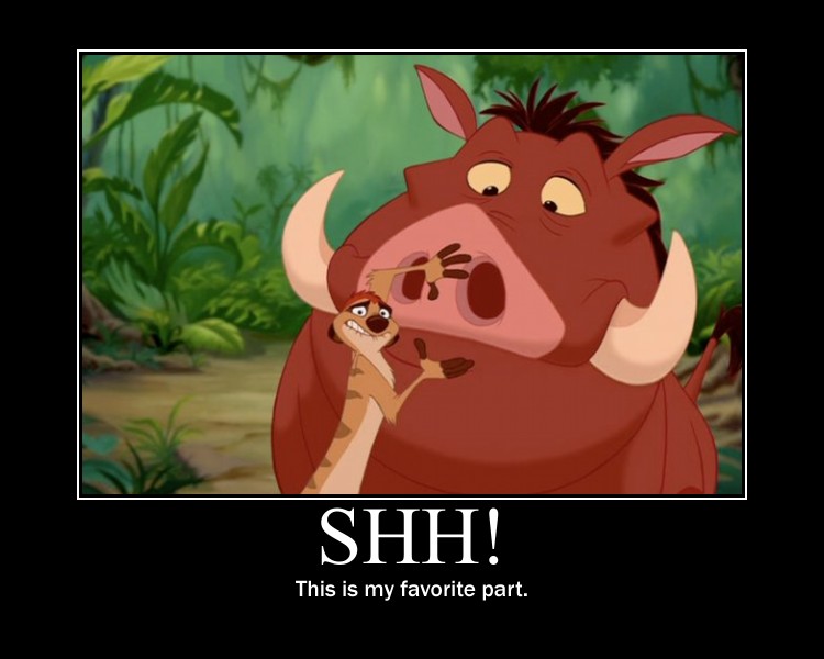 Timon and Pumbaa Motivation