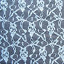 Fabric texture - pale blue crochet lace 1
