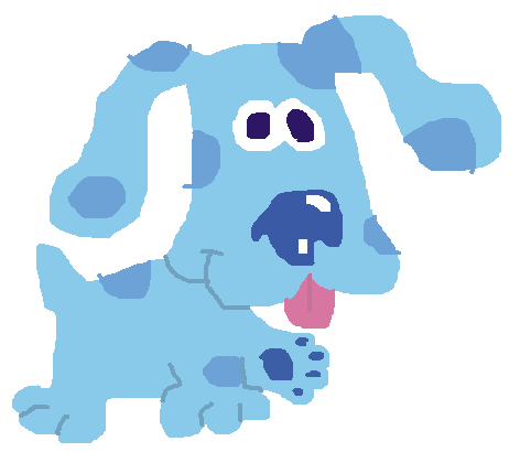 Blue's Clues - Blue Vector #1 by BradfordHuskies9066 on DeviantArt