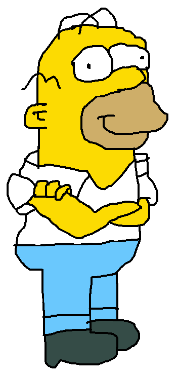 The Simpsons Vector Deviantart The Simpsons - Homer Simpson Vector #1 by BradfordHuskies9066 on DeviantArt
