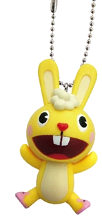 Happy Tree Friends - Cuddles Keychain by BradfordHuskies9066 on DeviantArt