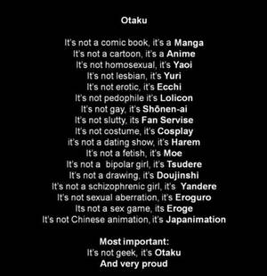 Respect the Otaku!