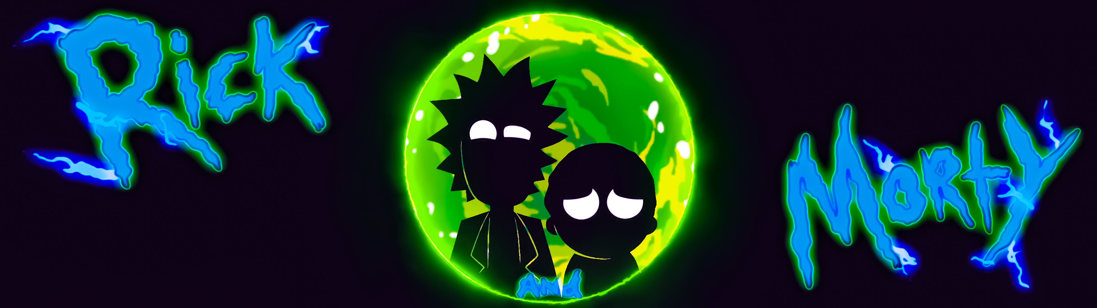 Rick and Morty Dual Screen Wallpaper HD by Shiro-420 on DeviantArt