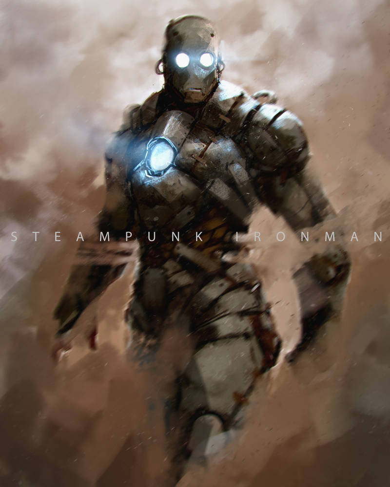 Steampunk Ironman by TyRDoodles Steampunk Ironman by TyRDoodles