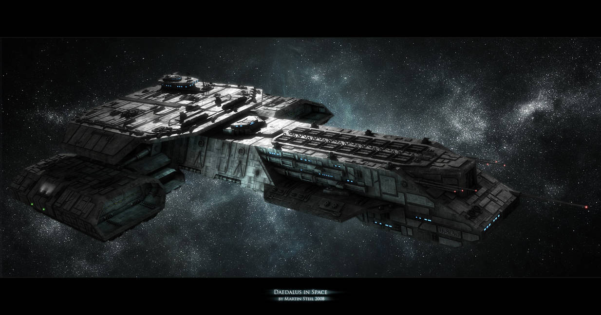 Daedalus in space by SGA-Maddin