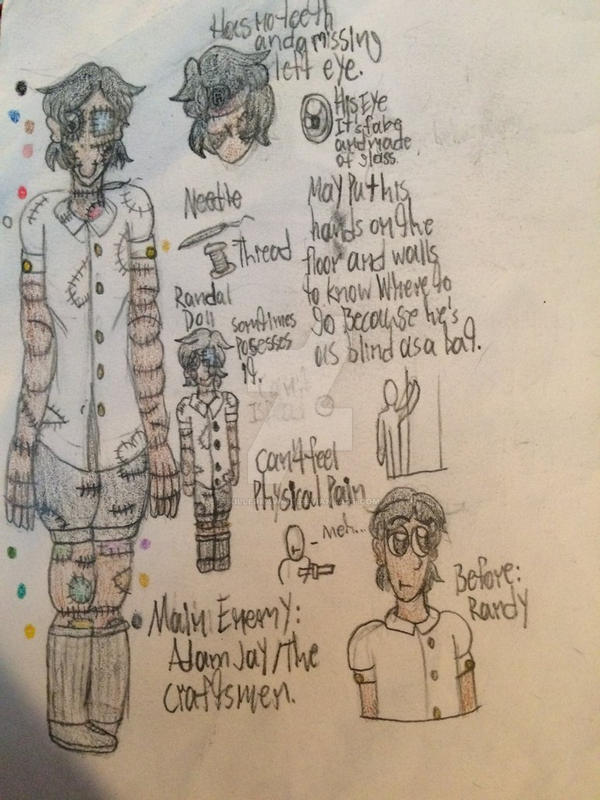 Oc Rag (Cp/Horror Oc.) Randal The Human Rag Doll (Old.) by KillerKawaii1 on ...