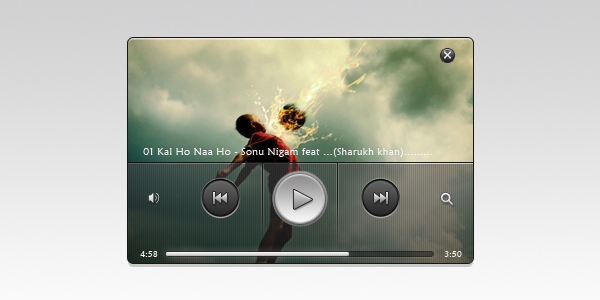 Fazal~inspired music player