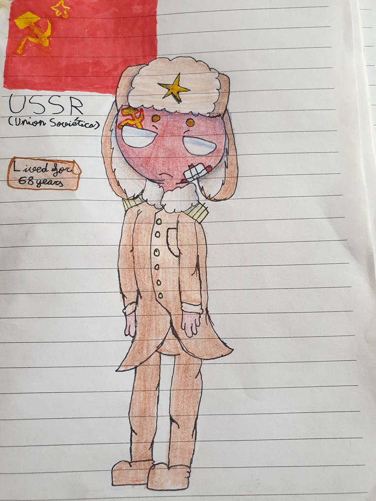 USSR (soviet Union) ( countryhumans ) by GreenPawWarrior on DeviantArt