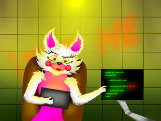 mangle in fnaf 3