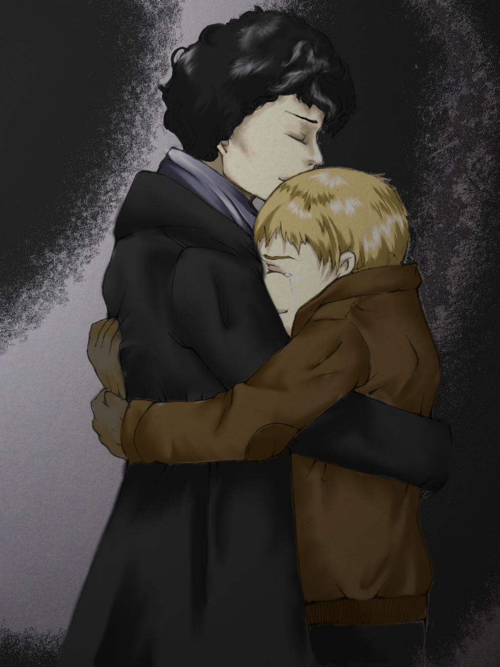 First Try Gimp 2.8: Johnlock