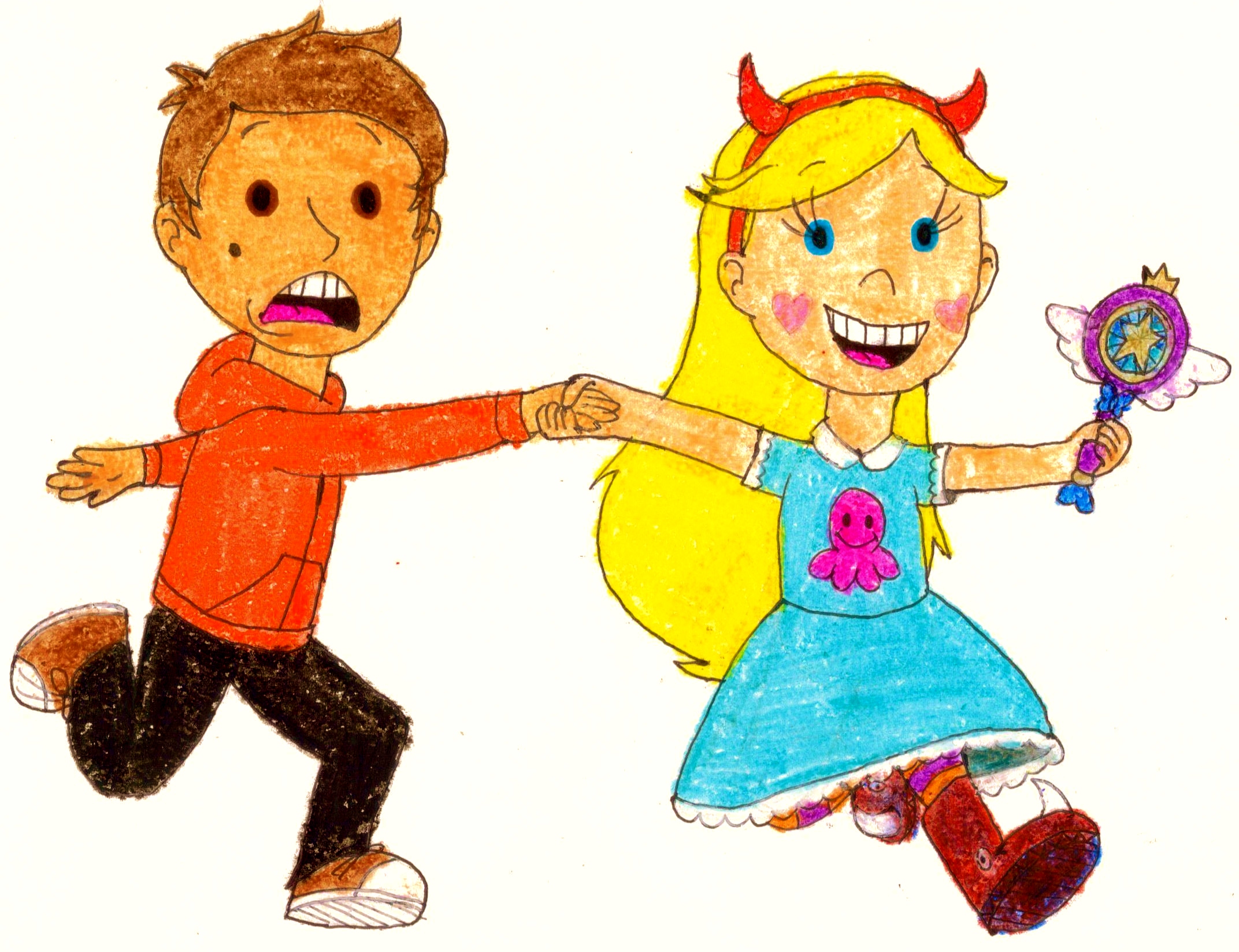 Star Butterfly and Marco Diaz