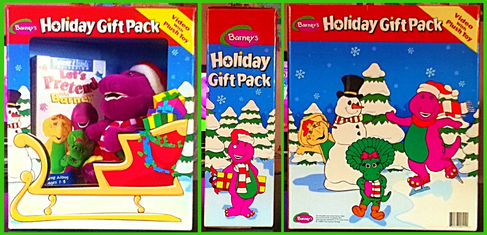 Barneys Holiday T Pack 1997 By Bestbarneyfan On Deviantart