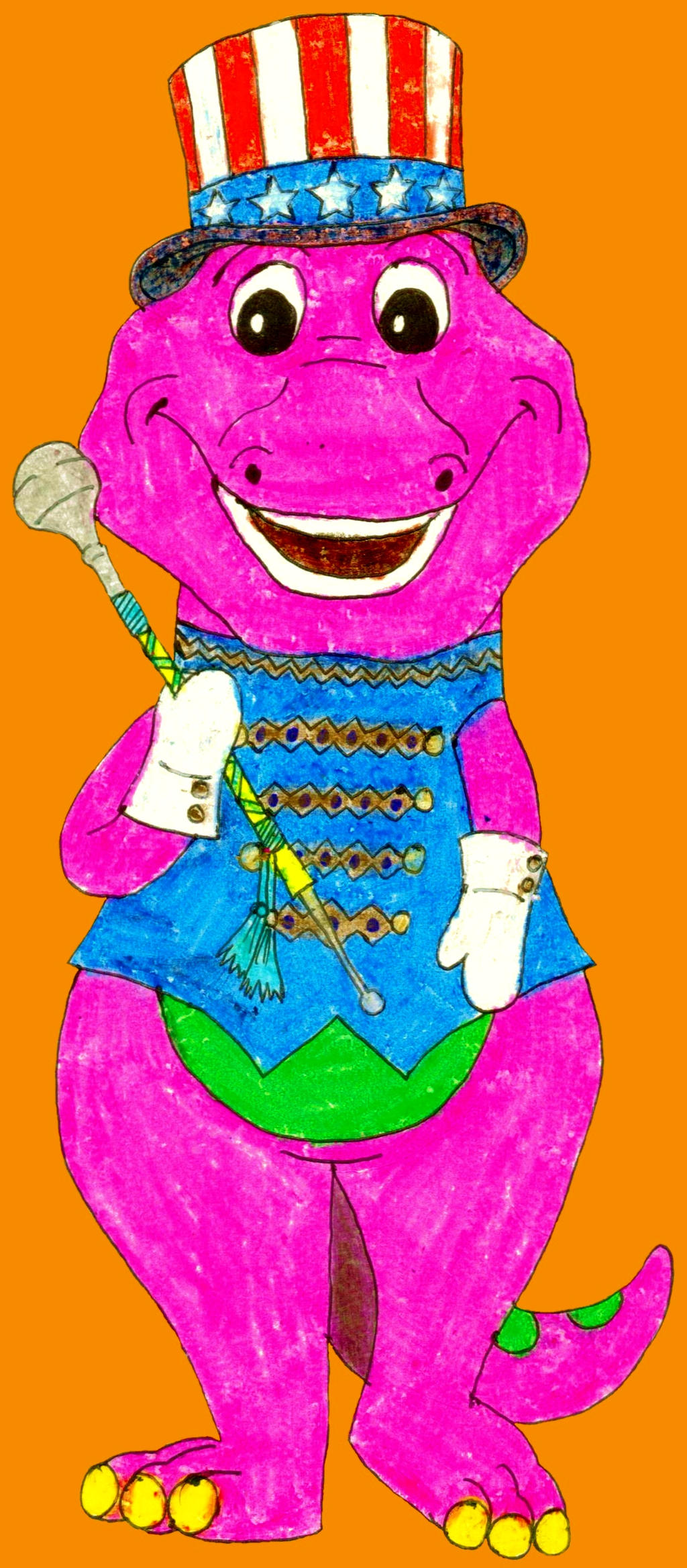 Yankee Doodle Barney by BestBarneyFan on DeviantArt