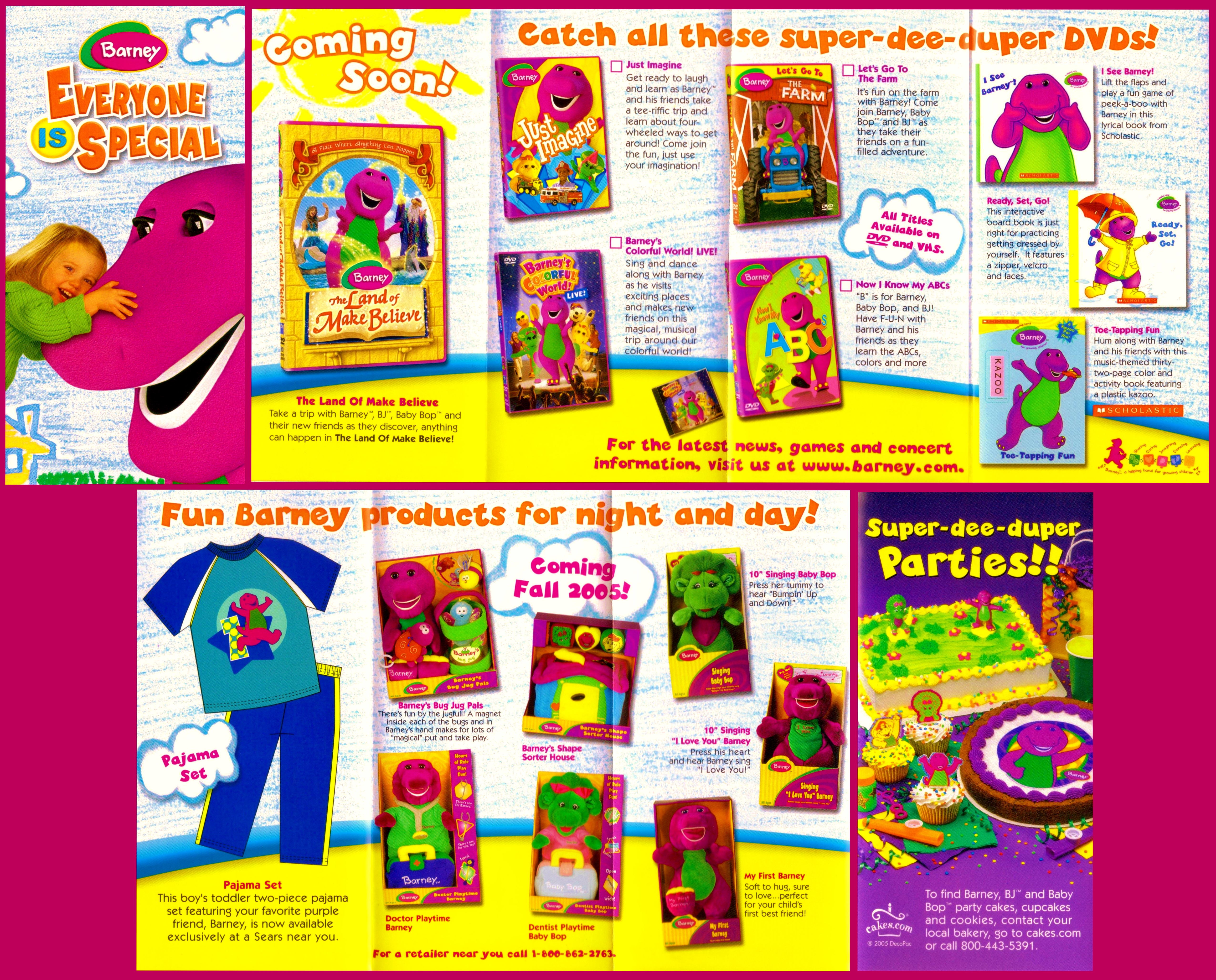 Barney Bestbarneyfan Everyone Special Pamphlet Deviantart Vhs Adventure Pro...