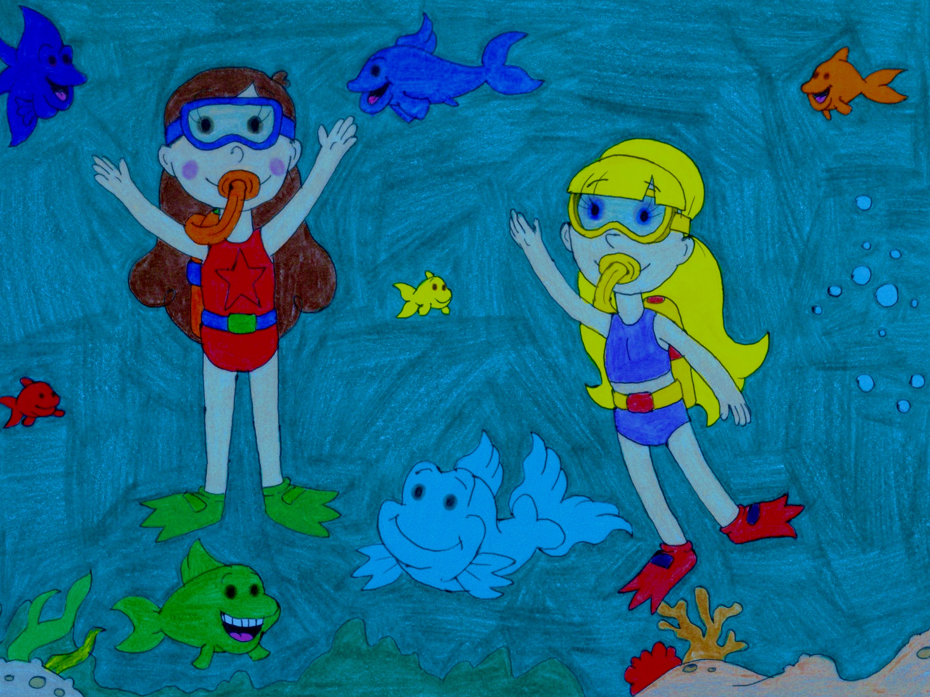 Deep Sea Diving by BestBarneyFan on DeviantArt