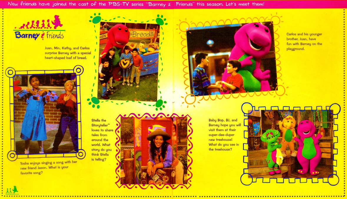 Barney and Friends Story (Summer 1995) by BestBarneyFan on DeviantArt