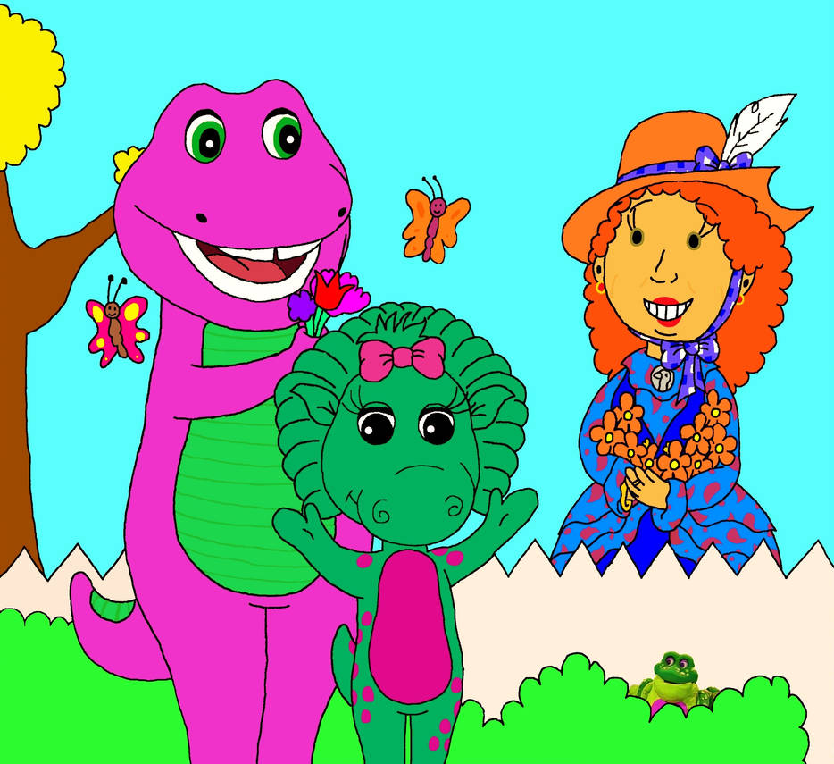 Spring Barney Exploring Spring! by BestBarneyFan on DeviantArt
