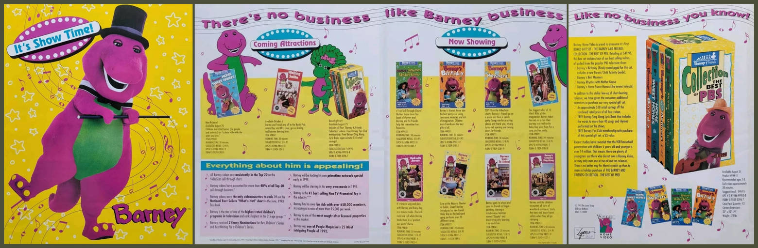 Barney Home Video Promo Ad 1993 by BestBarneyFan on DeviantArt