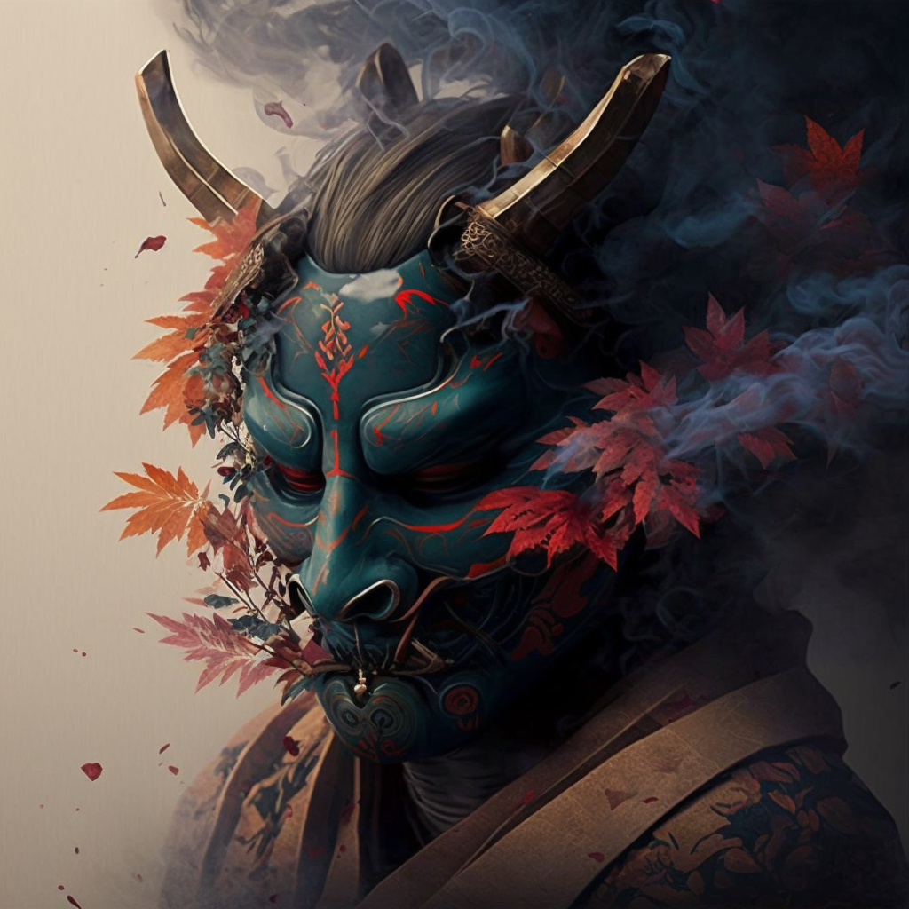 Sameri Mast Samurai in Oni Mask by Sebio0811 on DeviantArt