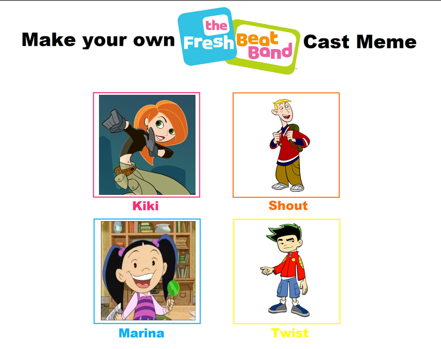 Fresh Character The Fresh Beat Band (Disney Channel Characters) by Amycarnival on ...