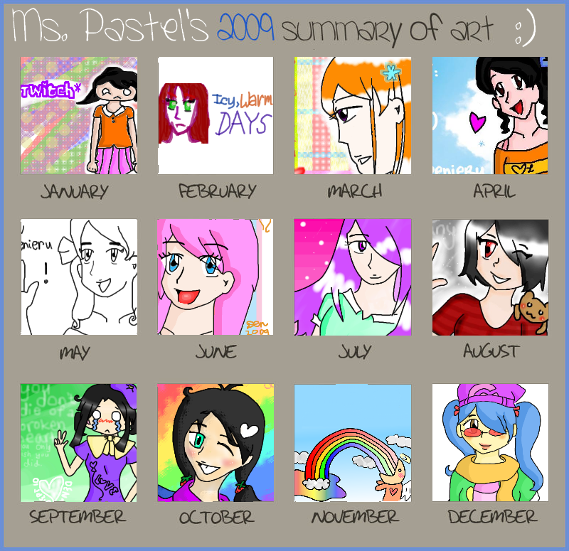 2009 Summary Of Art meme