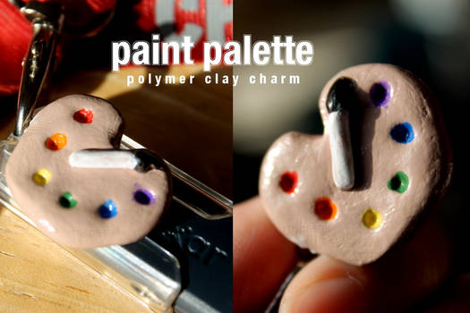 Polymer Clay Paint Palette