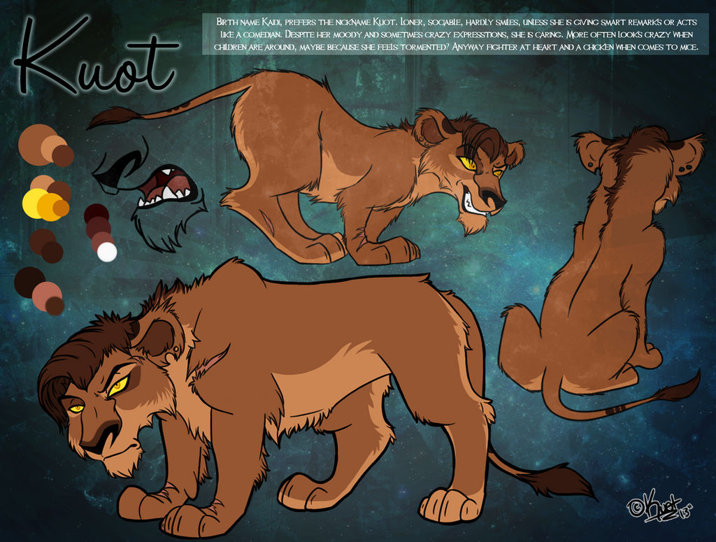 Kuot's New NEW ref sheet.