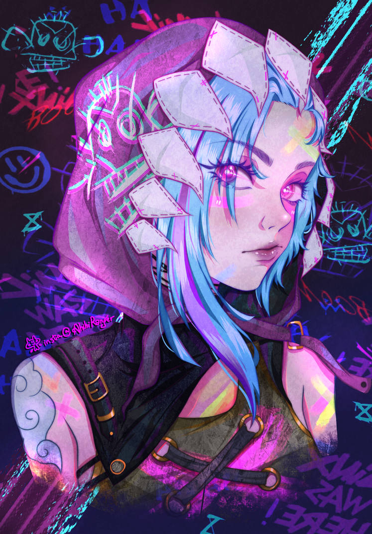 Arcane Jinx by AhihiRanger on DeviantArt