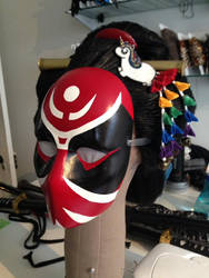Deadpool Kabuki: Wig and Mask Detail