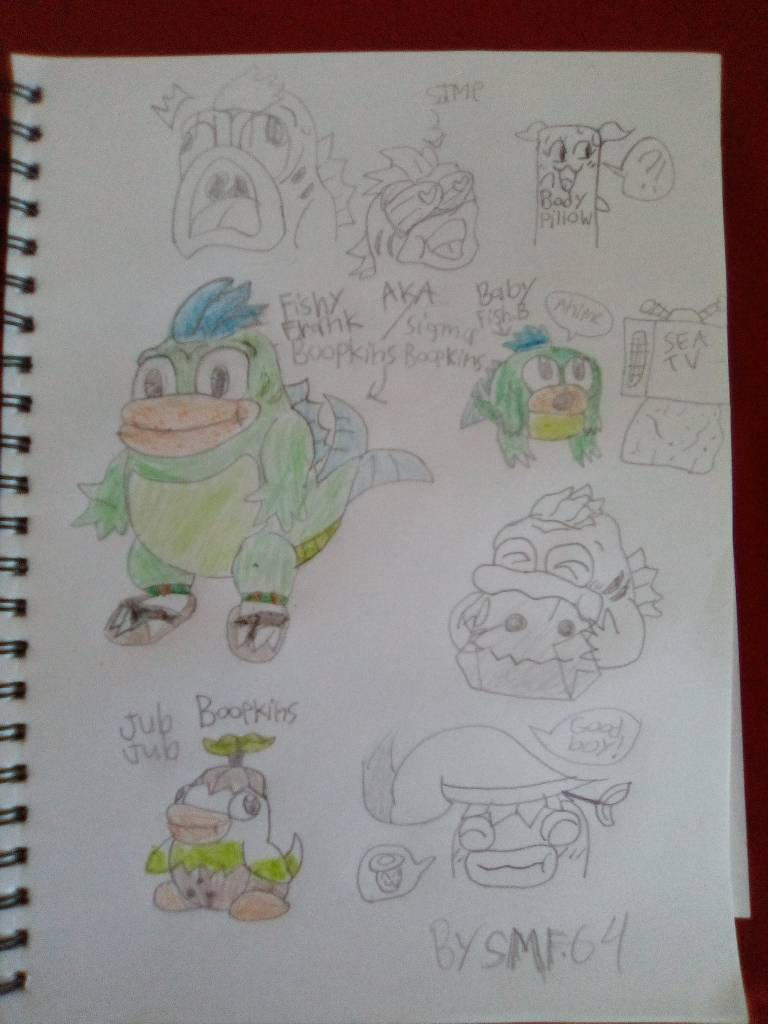 Fishy Frank Boopkins and Jub Jub (Redesign) by smf-064 on DeviantArt