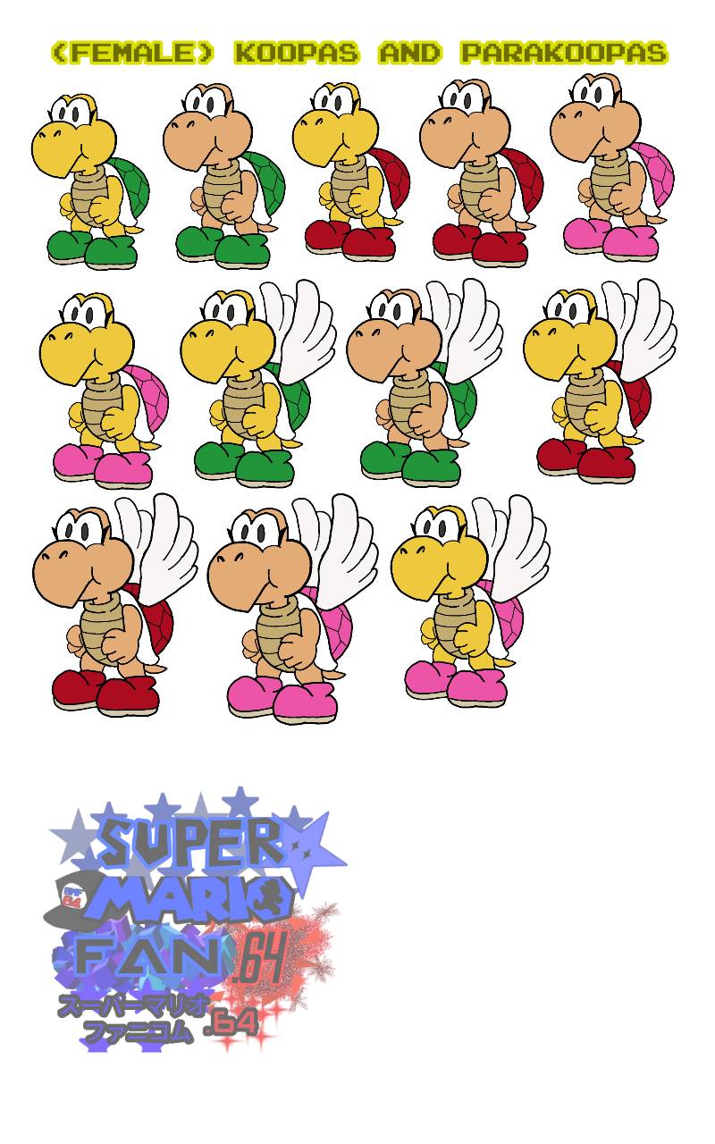 The Koopa Troopa and More Koopas (4/4) by smf-064 on DeviantArt