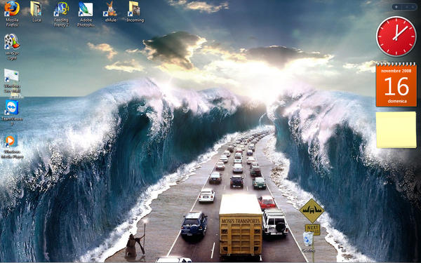 Mose e il mio desktop