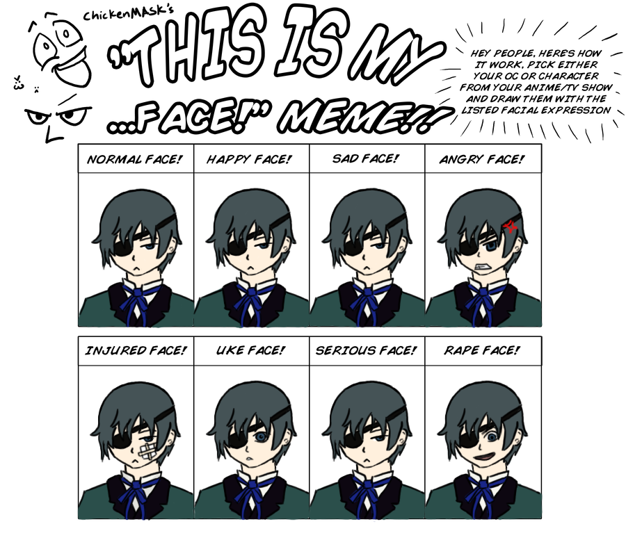 THIS IS CIEL'S FACE