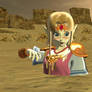 Zelda sinks in the Gerudo Desert 7