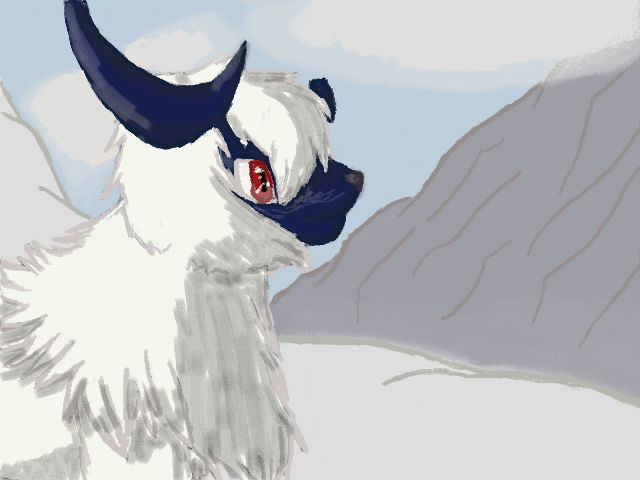 Pokemon: Normal colored Absol by Link3-Bluebell12 on DeviantArt