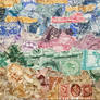 Stamp Collage Landscape 