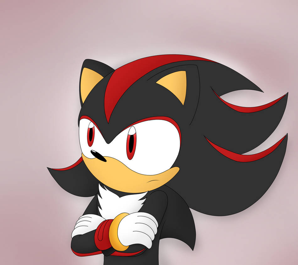 Simple Shadow Character A simple drawing of Shadow by WilliamCeleste-Arts on DeviantArt