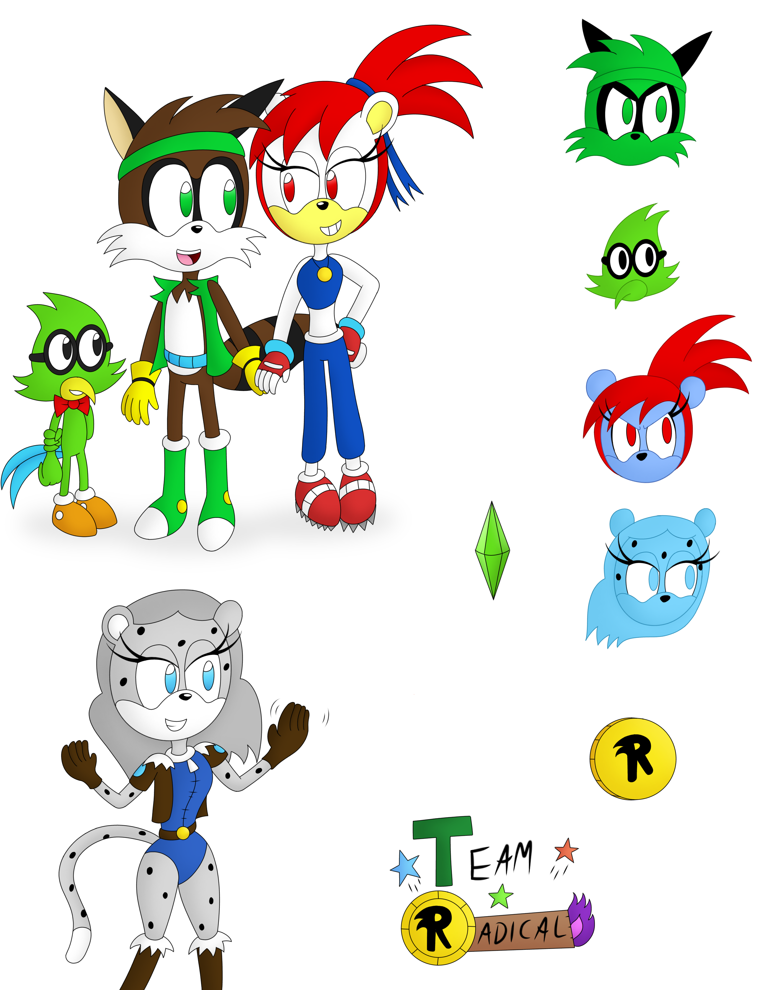 Radicals Icon Deviantart AT-Team Radical (Title, Head Icons and Treasures) by WilliamCeleste ...