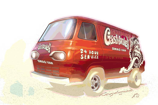 Gas Monkey Swag Van