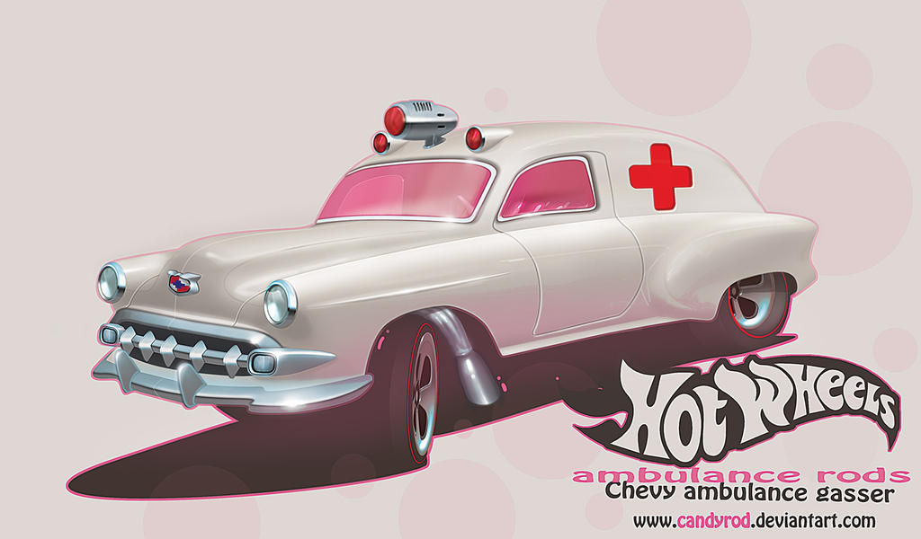 Chevy Gasser ambulance