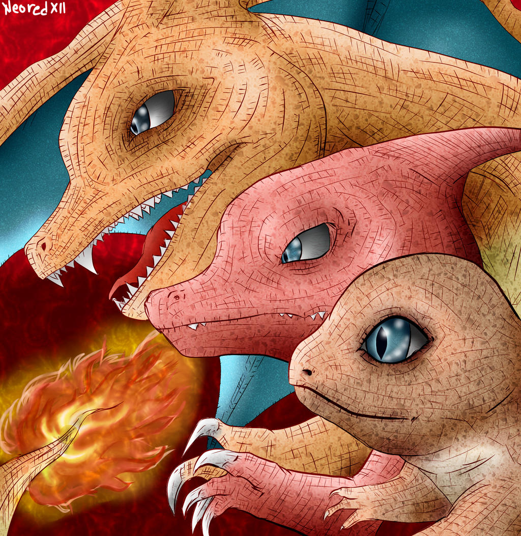 Charmander Evolution Animation Pokemon - Charmander Evolution Line by neoredxii on DeviantArt