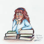 Rose Weasley Loves Books by charmontez