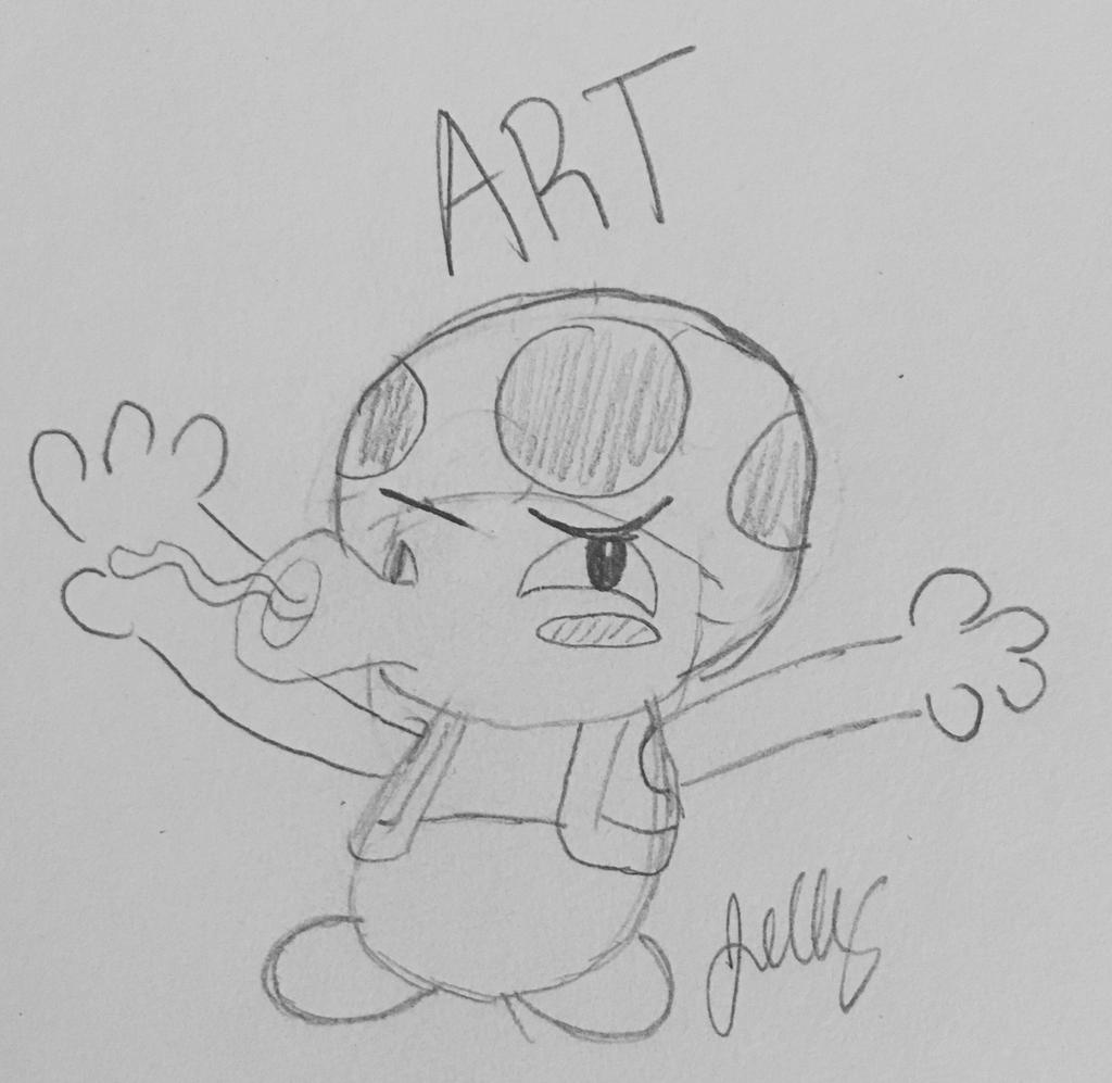 SCREAMING TOAD (SUGGESTIVE TOAD?) by JellyluvsMario on DeviantArt