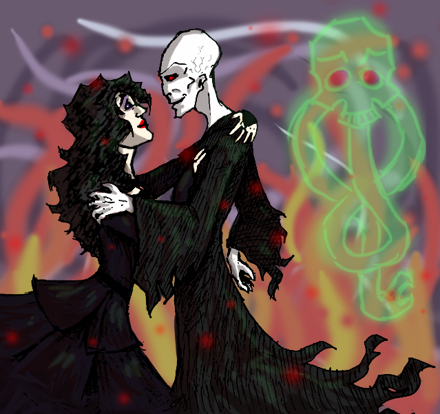 Voldemort and Bellatrix