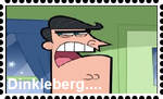 Blame Dinkleberg Stamp by CartoonFan1999