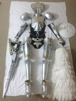 Lightning Knight of Etro Cosplay WIP